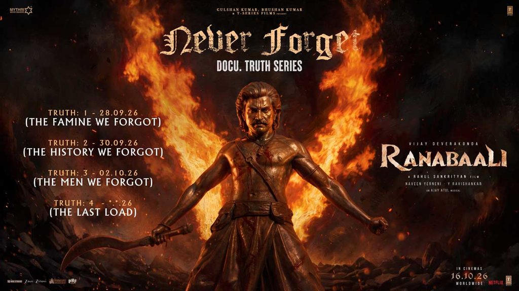 Ranabaali Documentary Series Announced: Never Forget The Truth to Stream on Netflix
